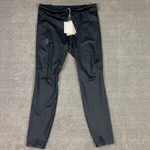 On Cloud Performance Tights Men's XXL Black Pants Compression NWT 2XL